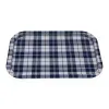 Tarjotin Versa Vichy Sininen Metalli 23 X 1,5 X 34 CM