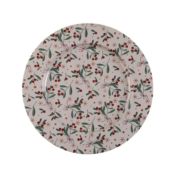Aluslautanen Versa Metalli Marjat 33 x 1,5 x 33 cm