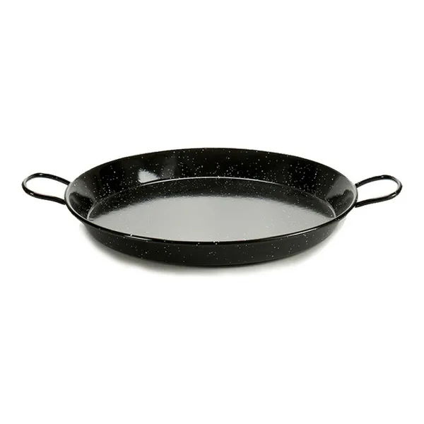 Pan La Dehesa Black Enamelled Steel Ø 80 cm 97 x 8 x 97 cm