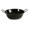 Deep Pan with Handles La Dehesa Black Enamelled Steel