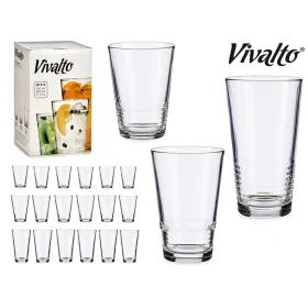 Lasisetti Vivalto Läpinäkyvä Lasi