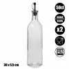 Eļļas un etiķa komplekts Vivalto Caurspīdīgs Stikls Silikona 500 ml 5,7 x 29,5 x 5,7 cm 12 x 31 x 6 cm 2 gb.