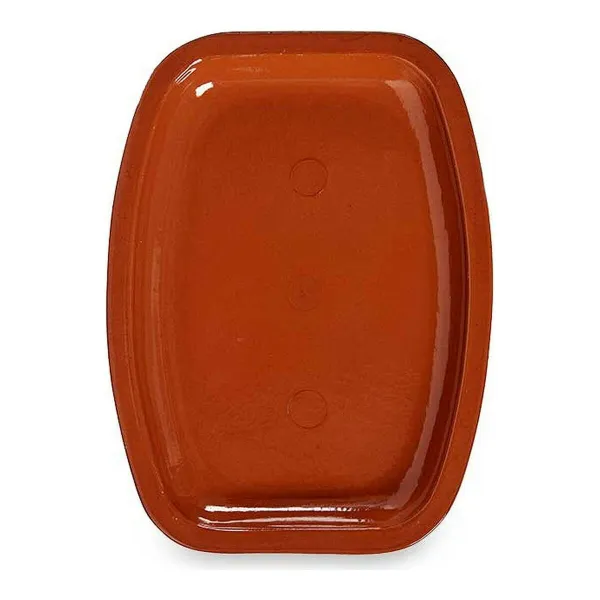 Tarjotin La Dehesa Hunaja Poltettu savi 35 x 20,8 x 25,5 cm 35 x 3,5 x 25,5 cm