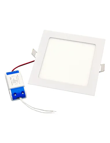 Recessed square LED panel "AIRA" 12W