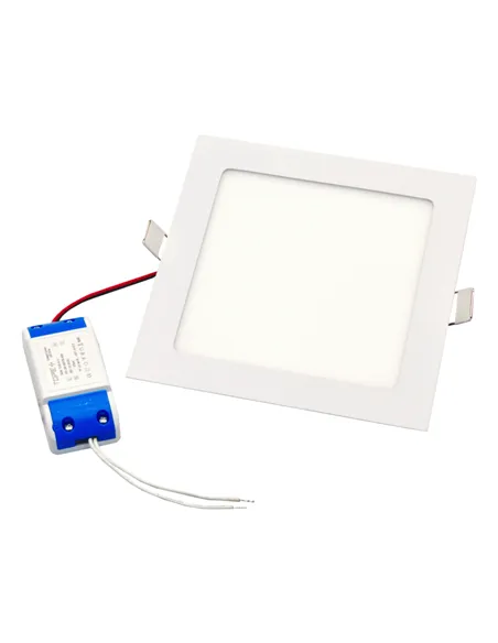 Recessed square LED panel "AIRA" 12W