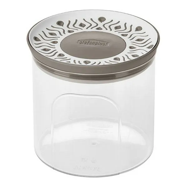 Purkki Stefanplast STF923 11,7 x 11 x 11,7 cm Beige Muovinen 700 ml