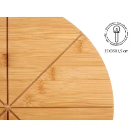Pjaustymo lentelė Kinvara Ruda 35,2 x 4 x 35,2 cm Pizza
