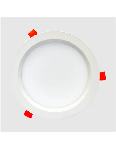 Recessed round LED luminaire "BERN" 18W