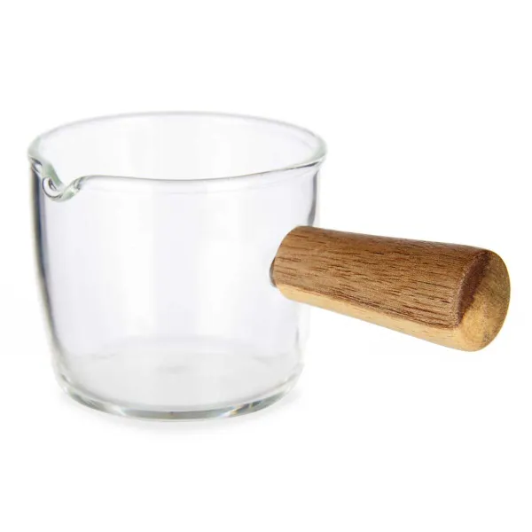Kastikekattila Vivalto Ruskea Läpinäkyvä Lasi Borosilikaattilasi 100 ml 6,5 x 5 x 10,5 cm