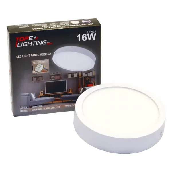 Surface Round LED luminaire "MODENA" 16W