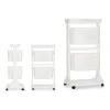 Daržovių vežimėlis Kinvara Balta polipropileno Plastmasinis 33 x 83,5 x 42 cm 35 x 82 x 43 cm