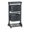 Daržovių vežimėlis Kinvara Antracito polipropileno Plastmasinis 38 x 81,2 x 43,6 cm 35 x 82 x 43 cm