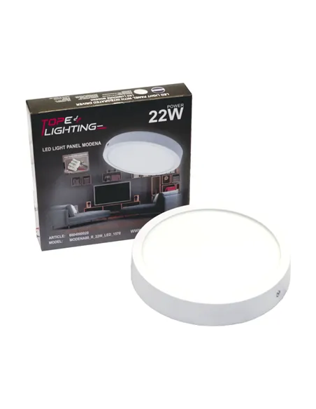 Surface Round LED luminaire "MODENA" 22W