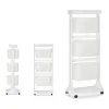 Dārzeņu ratiņi Kinvara Balts polipropilēns Plastmasa 33 x 112 x 41 cm 33 x 11,2 x 42 cm