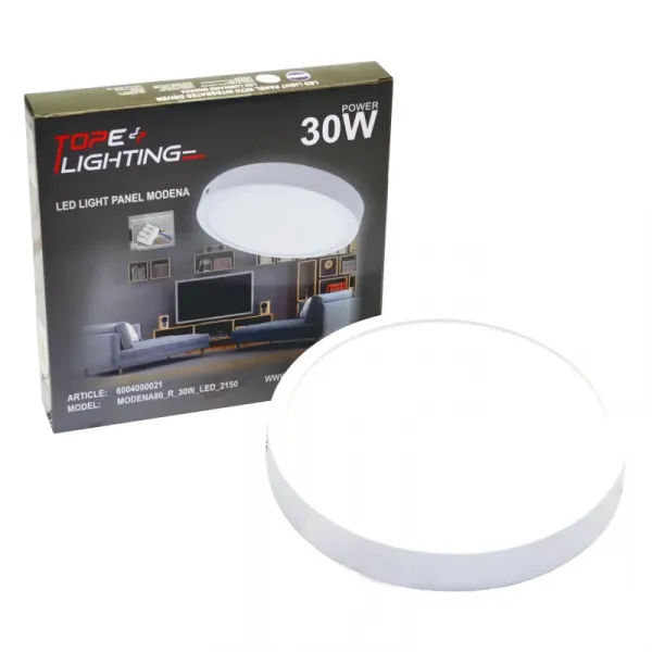 Surface Round LED luminaire "MODENA" 30W