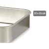 Cepamveidne Kinvara Sudrabains Sudrabs Alumīnijs 23,5 x 6 x 36 cm 36 x 6 x 23,5 cm