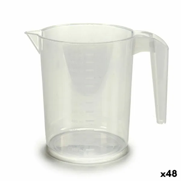 Мерная кружка полипропилен Пластик 1,3 L (48 штук)