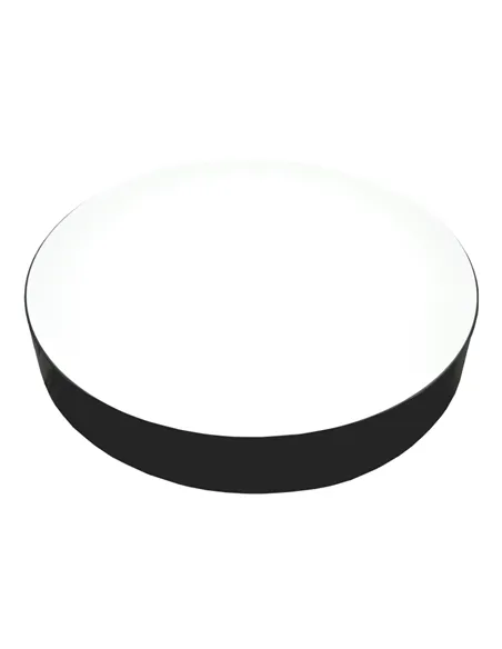 Ceiling-mounted round black LED luminaire "MORA" 60W