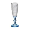Бокал для шампанского Vivalto Синий Прозрачный Cтекло 180 ml Очки (6 штук)