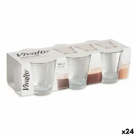 Lasisetti Vivalto Läpinäkyvä Lasi 90 ml (24 osaa)