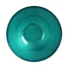Bowl Vivalto Turquoise Glass Ø 15 cm (6 Units)