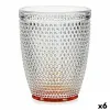 Lasi Vivalto Läpinäkyvä Meripihka Lasi Pisteet 300 ml (6 osaa)