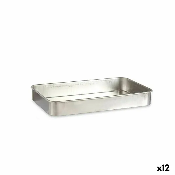 Cepamveidne Kinvara Sudrabains Alumīnijs 32 x 7 x 51,5 cm 51,5 x 7 x 32 cm 51,5 x 7,5 x 32 cm (12 gb.)