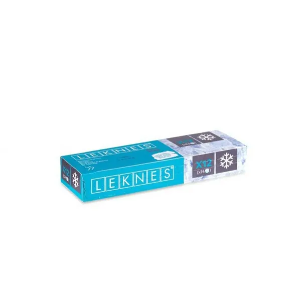 Ice bags Leknes Blue Polyethylene 20,5 x 6 x 3 cm (32 Units)