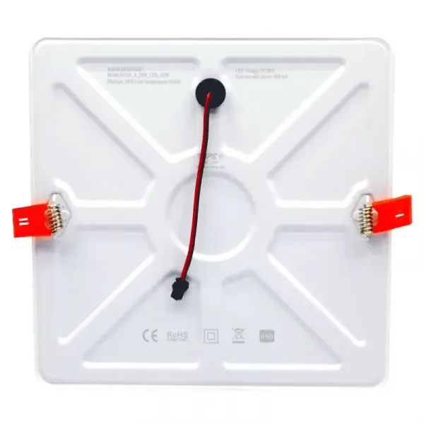 Recessed square LED panel "ROSA" 28W