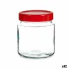 лодка Vivalto Красный Прозрачный 1 L (12 штук)