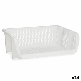 Daržovių krepšelis Kinvara Balta polipropileno 30 x 13,5 x 38,7 cm (24 vnt.)