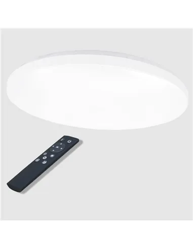 Round LED wall luminaire "SOPOT" 2x48W