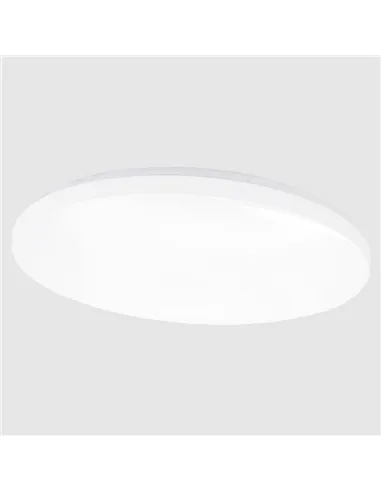 Round LED wall luminaire "SOPOT" 2x48W