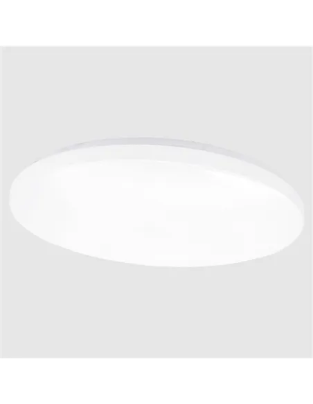 Round LED wall luminaire "SOPOT" 2x48W