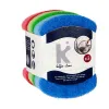 Set of scourers Multicolour Polyurethane Abrasive fibre 7 X 10 X 2,5 cm (20 Units)