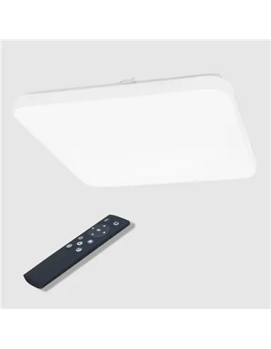 Square LED wall luminaire "SOPOT" 2x24W