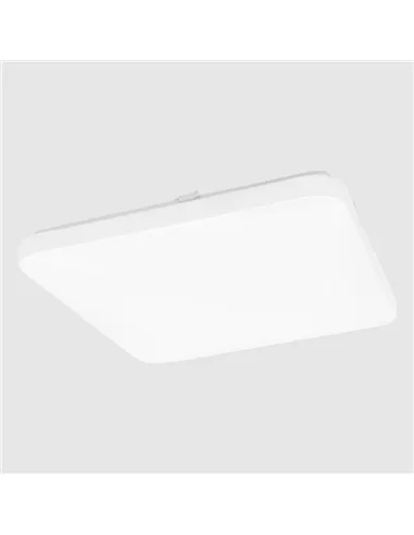 Square LED wall luminaire "SOPOT" 2x24W