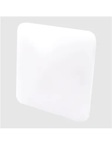 Square LED wall luminaire "SOPOT" 2x24W