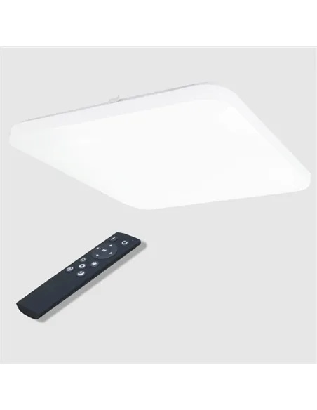 Square LED wall luminaire "SOPOT" 2x36W