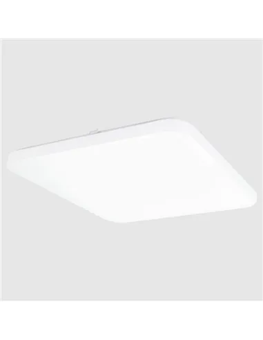 Square LED wall luminaire "SOPOT" 2x36W