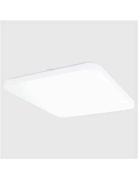 Square LED wall luminaire "SOPOT" 2x36W