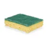 Набор мочалок Жёлтый Зеленый Целлюлоза Абразивное волокно 9 x 5,5 x 2,5 cm 19,5 x 9 x 4 cm (14 штук)