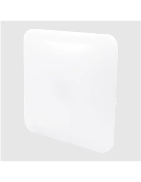 Square LED wall luminaire "SOPOT" 2x36W