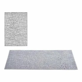 Stalo kilimėlis Kinvara Sidabras Plastmasinis 30 % Poliesteris 45 x 0,01 x 30 cm (12 vnt.)