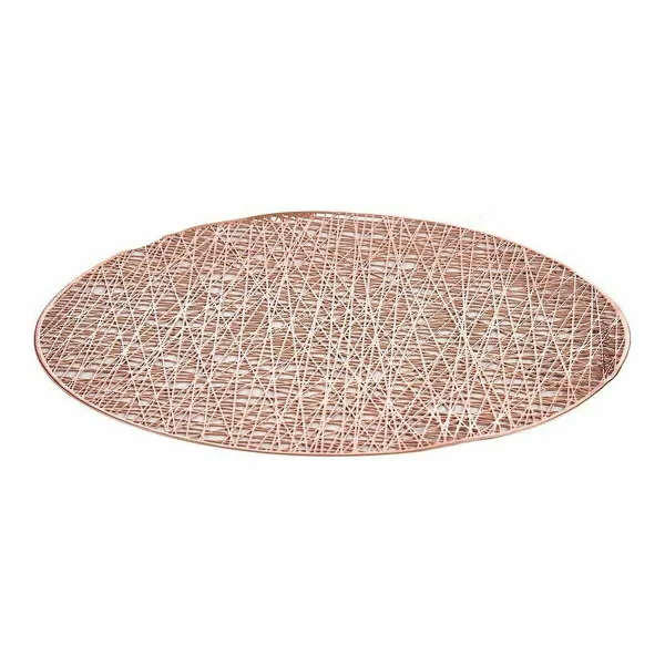 Stalo kilimėlis Kinvara Rožinė Plastmasinis Ø 38 cm (12 vnt.)