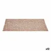 Tabletti Kinvara Pinkki Muovinen 30 % Polyesteri 45 x 0,01 x 30 cm 30 x 0,001 x 45 cm (12 osaa)