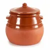 Puodai su dangteliu La Dehesa Keptas molis 3,5 L 23 x 22 x 23 cm 23 x 23 x 23 cm (4 vnt.)