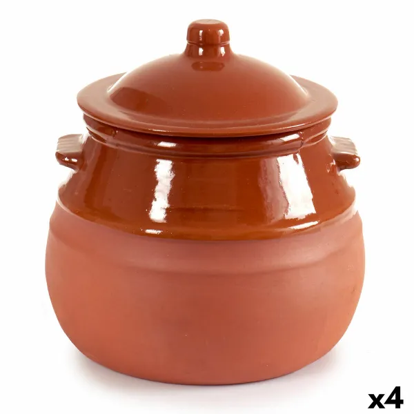 Kannellinen vuoka La Dehesa Poltettu savi 2 L 19 x 20,5 x 18 cm (4 osaa)