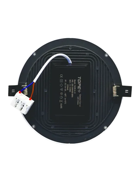 Mounted round LED panel "SPLIT" 22W