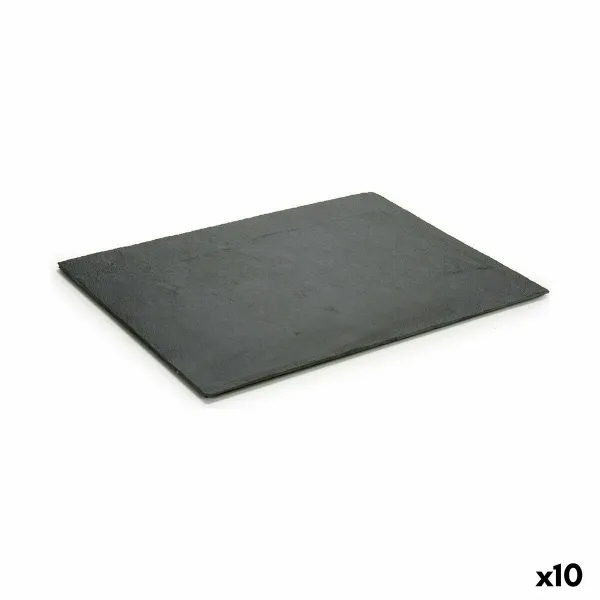 поднос для закусок Kinvara Чёрный 40 x 0,5 x 30 cm (10 штук)